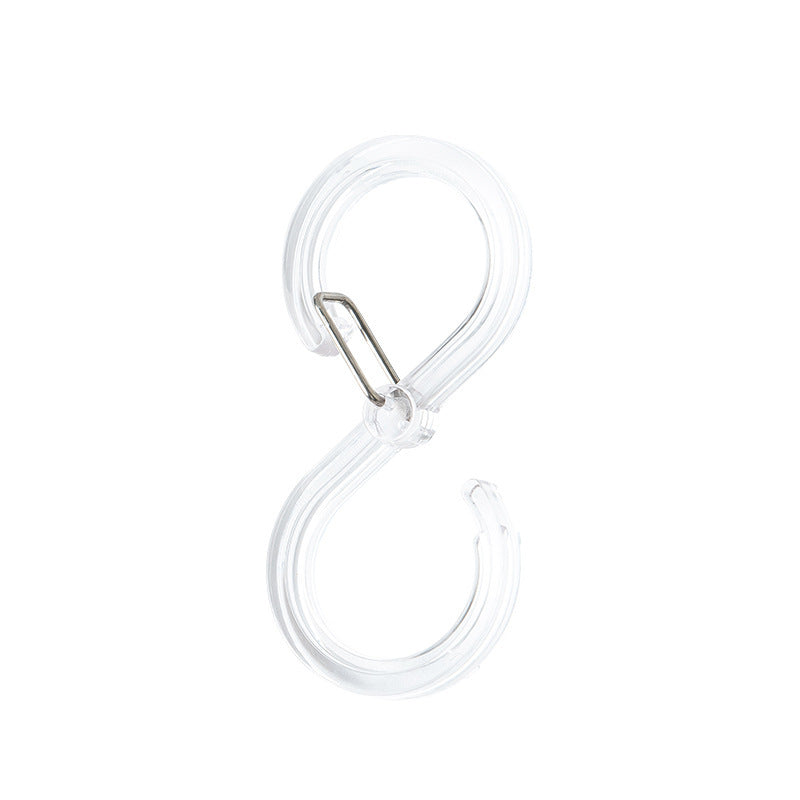 S-shaped hook buckle kitchen bathroom crossbar hook
